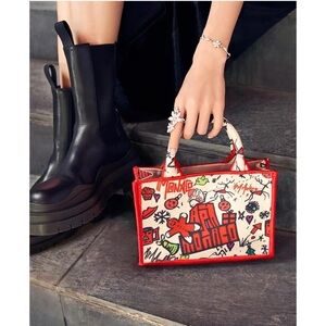 APM Monaco Collection Noel Mini Tote Bag